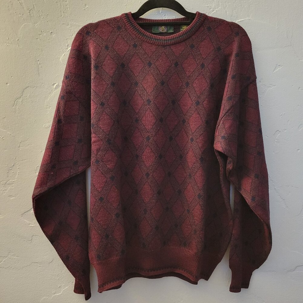 MEN'S SWEATER, 100% PURE WOOL,MADE IN ITALY